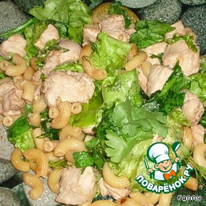 Рецепт Восточный салат с курицей