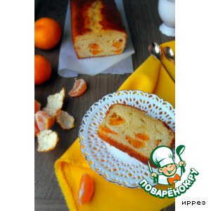 Рецепт Кекс „Подгулявший мандарин“