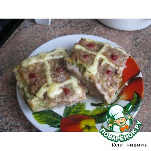 Рецепт Мясная запеканка с сыром и брокколи