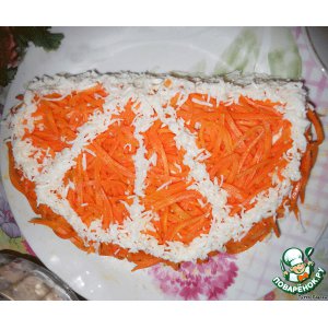 Рецепт: Салат "Апельсинка"