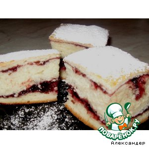 Рецепт Дрожжевой пирог слоями