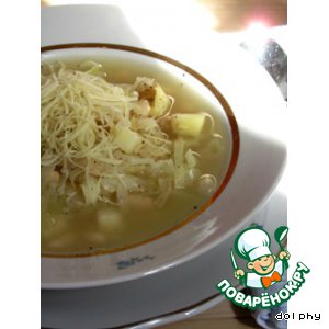 Рецепт Крестьянский капустный суп