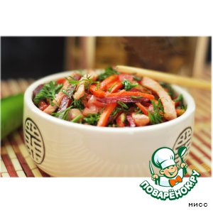 Рецепт: Китайский салатик