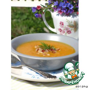 Рецепт Морковно-картофельный суп-пюре