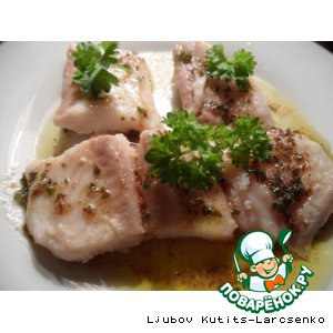 Рецепт: Морская рыба по-венгерски