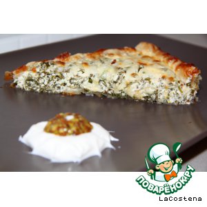Рецепт Зеленый пирог "Дачник"