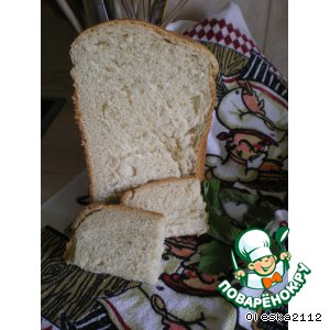 Рецепт: Хлеб белый "Мятный"