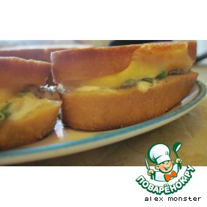 Рецепт Сандвичи с тунцом и сыром "Tuna Mealts"