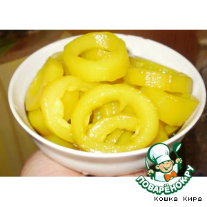 Рецепт: Фальшивые ананасы из кабачков