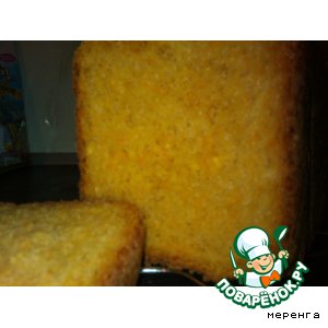 Рецепт Морковно-кукурузный хлеб