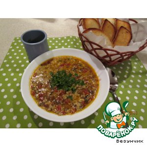Рецепт "Итальянский" суп