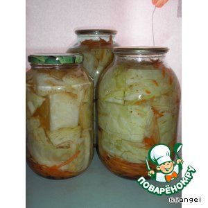 Маринованная капуста со свеклой