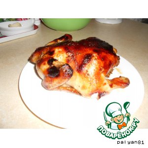 Рецепт Курица в медово-соевом соусе