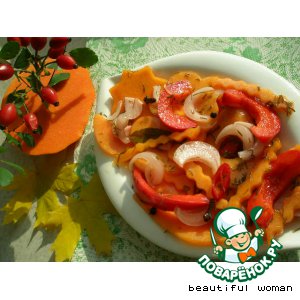 Рецепт Закусочный салат из тыквы