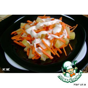 Рецепт Морковно-ананасовый салат