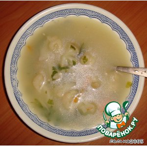 Рецепт Суп из цветной капусты с сырком