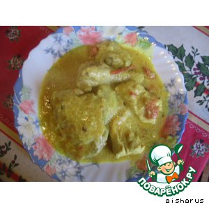 Рецепт Mughlai Korma - королевская корма