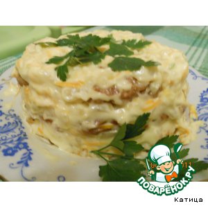 Рецепт Мясной тортик  - Закусочный