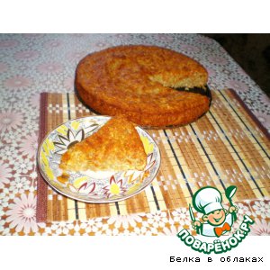 Рецепт Бананово-овсяный пирог