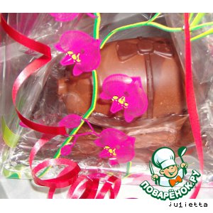 Рецепт Шоколадная свинья с двойным сюрпризом и ещe одна бонусная шоколадка