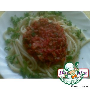 Рецепт Соус томатный для макарон