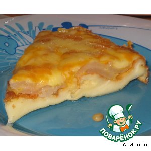 Рецепт Грушевый пирог с соленым сыром