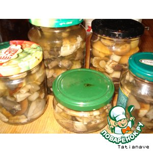 Рецепт Грибочки маринованные