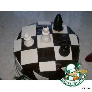 Рецепт: Шахматный торт