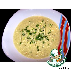Рецепт Крем-суп из цуккини со сливочным сыром