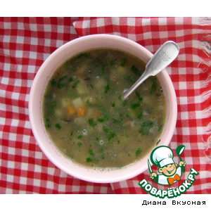 Рецепт: Чечевичный суп