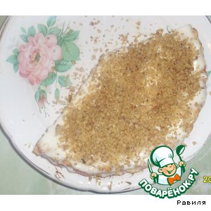 Рецепт Тортик медовый со сметанным кремом