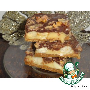 Рецепт: Пирожное  с орехами макадамия