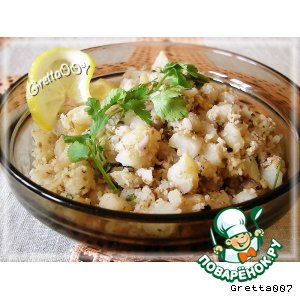 Рецепт Картофельный салат с грецкими орехами