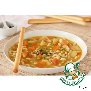 Рецепт "Minestrone d\'inverno" - Зимний минестроне