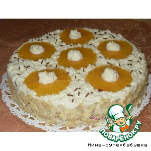 Рецепт Морковно-апельсиновый торт с миндалем