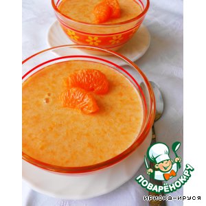 Рецепт Легкий мандариновый десерт