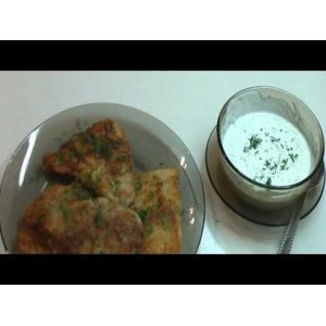 Рецепт Филе пангасиуса в сухарях с белым соусом