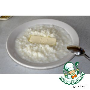 Рецепт Рисовая молочная каша