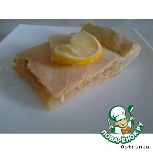Рецепт: Пирог с лимоном