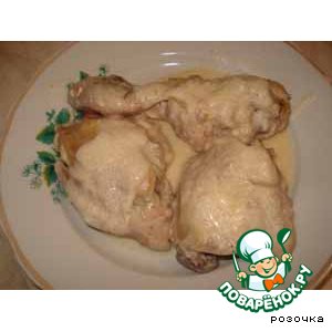 Рецепт: Курица в горчичном соусе по-берлински
