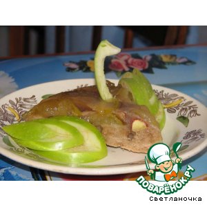 Рецепт Яблочный кекс "Лебедь"