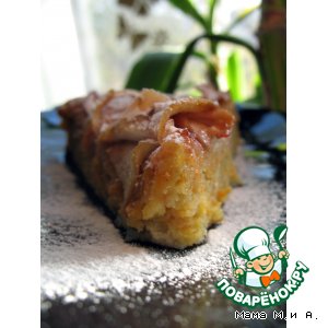 Рецепт Морковно-яблочный пирог  «Дыхание осени»