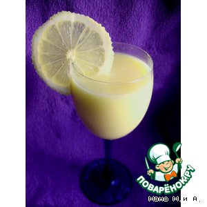 Рецепт: Лимонный крем-ликер "Сrema-licor de limоn"