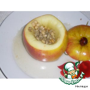 Рецепт Печеное яблочко "Здоровый десерт"