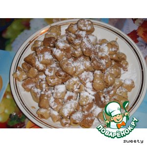 Рецепт Печенье с яблоками  (рогалики)
