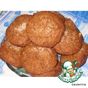 Рецепт Шоколадно-ореховое печенье с горчицей