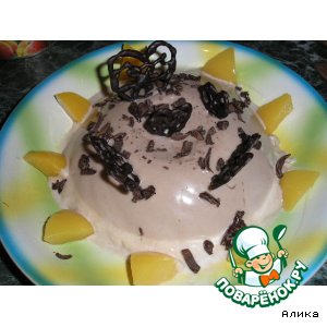 Рецепт Сливочно-шоколадный десерт