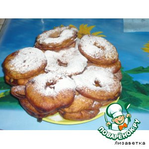Рецепт Яблочные пончики "Вкуснющие"