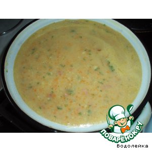 Рецепт Суп-пюре из горошка и окорока