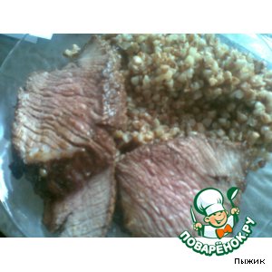 Roast beef in the convection oven